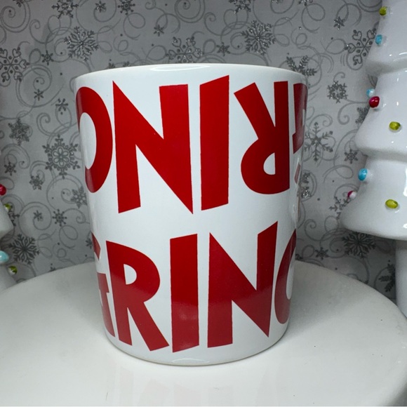 How The Grinch Stole Christmas 65th Anniversary Stockings Ceramic Coffee Mugs x2 - Picture 11 of 12